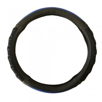 Husa Volan Piele Ecologica Albastru 37- 39 Cm Umbrella