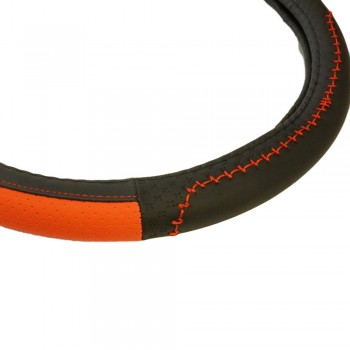 Husa Volan Piele Ecologica Rosu 37- 39 Cm Umbrella