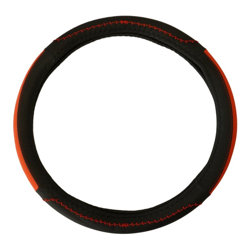 Husa Volan Piele Ecologica Rosu 37- 39 Cm Umbrella