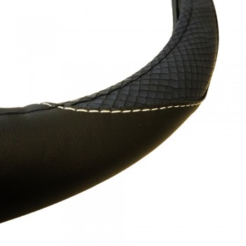 Husa Volan Piele Ecologica Albastru 37- 39 Cm Umbrella