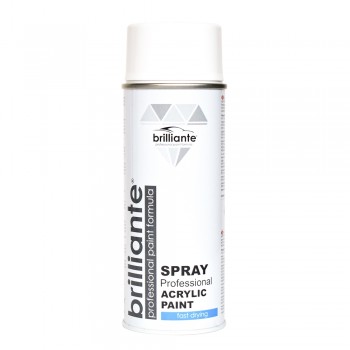 Vopsea Spray Alb Trafic (Ral 9016) 400 Ml Brilliante