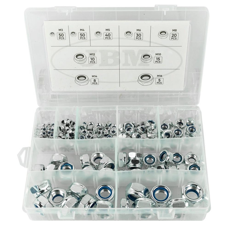 Set Piulite Autoblocante 228 Piese Jbm