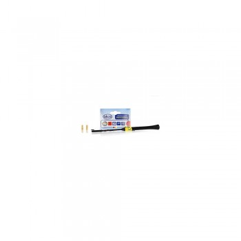 Antena Auto Exterior Neagra 23Cm Cu 2 Adaptoare (5-6Mm)