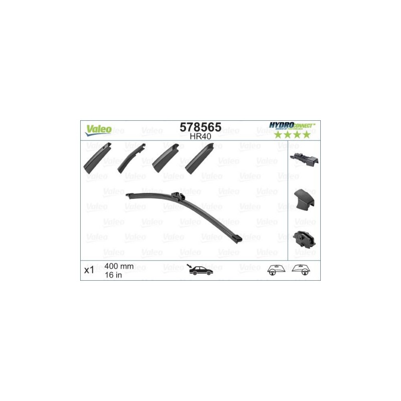 Stergator Valeo Hydroconnect Hf-Hr 400 Mm