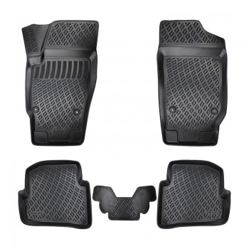 Set Covorase Auto Cauciuc Umbrella Pentru Skoda Fabia I 1999-2007