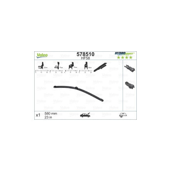 Stergator Parbriz 580 Mm