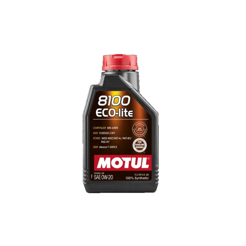 Motul 8100 Eco Lite 0W-20 - 1L