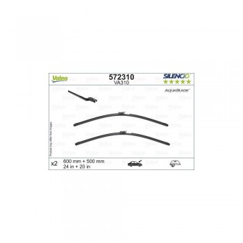 Set Stergatoare Valeo Silencio Aquablade 600/500 Mm Va310