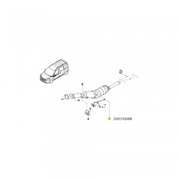 Senzor Presiune Filtru Particule 208154268R