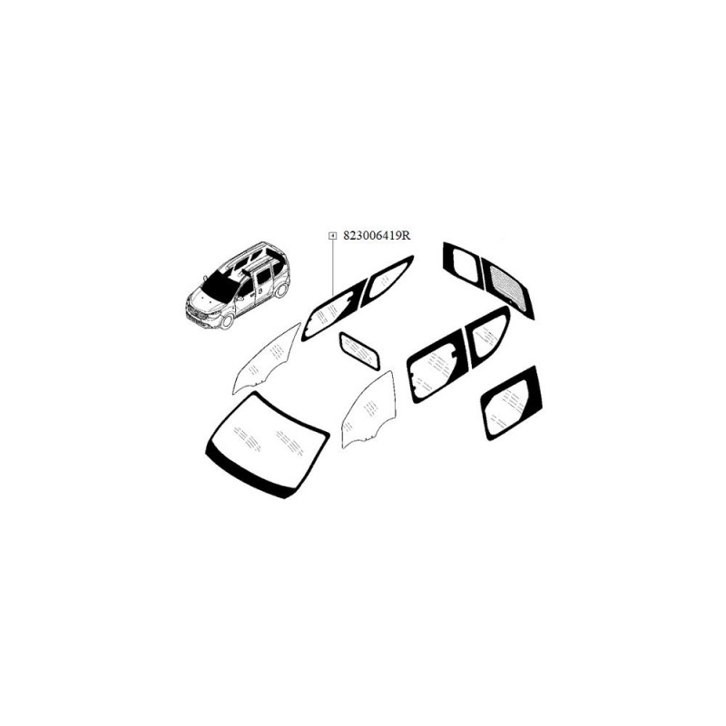 Geam Dr Spate Dokker 823006419R