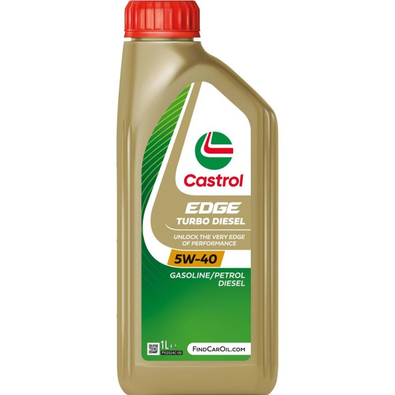 Castrol Edge Turbo Diesel 5W-40- 1L