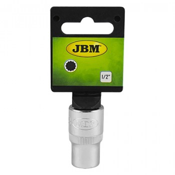 Tubulara Cromata Bihexagonala Scurta - Xzn 1/2` 27 Mm Jbm