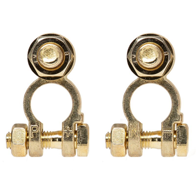 Set 2 Borne Baterie Auto (+/-)