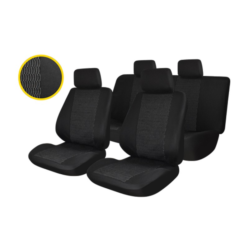 Set Huse Scaun Traffic - Negru 007