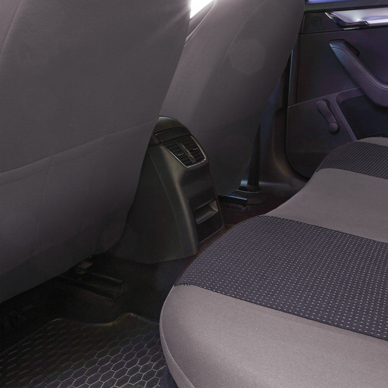 Set Huse Scaun Racing Gri