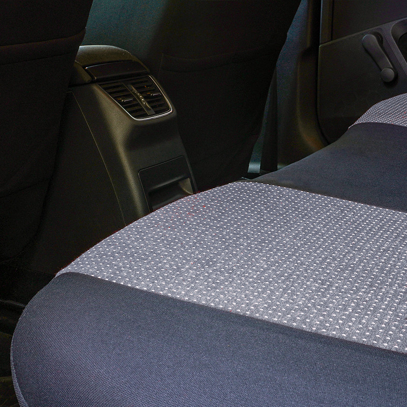 Set Huse Scaun Racing Gri - Negru