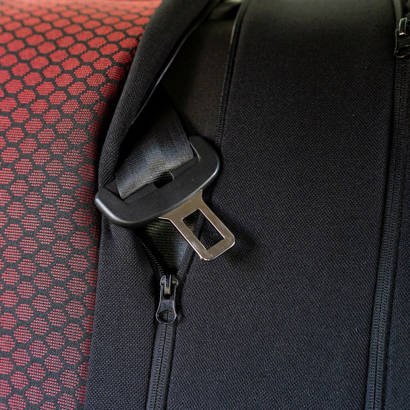 Set Huse Scaun Elegance Rosu