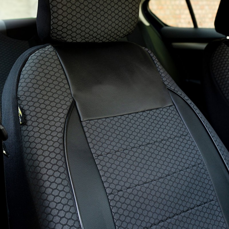 Set Huse Scaun Elegance Negru