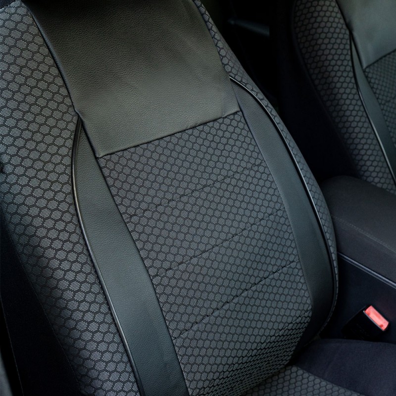 Set Huse Scaun Elegance Negru