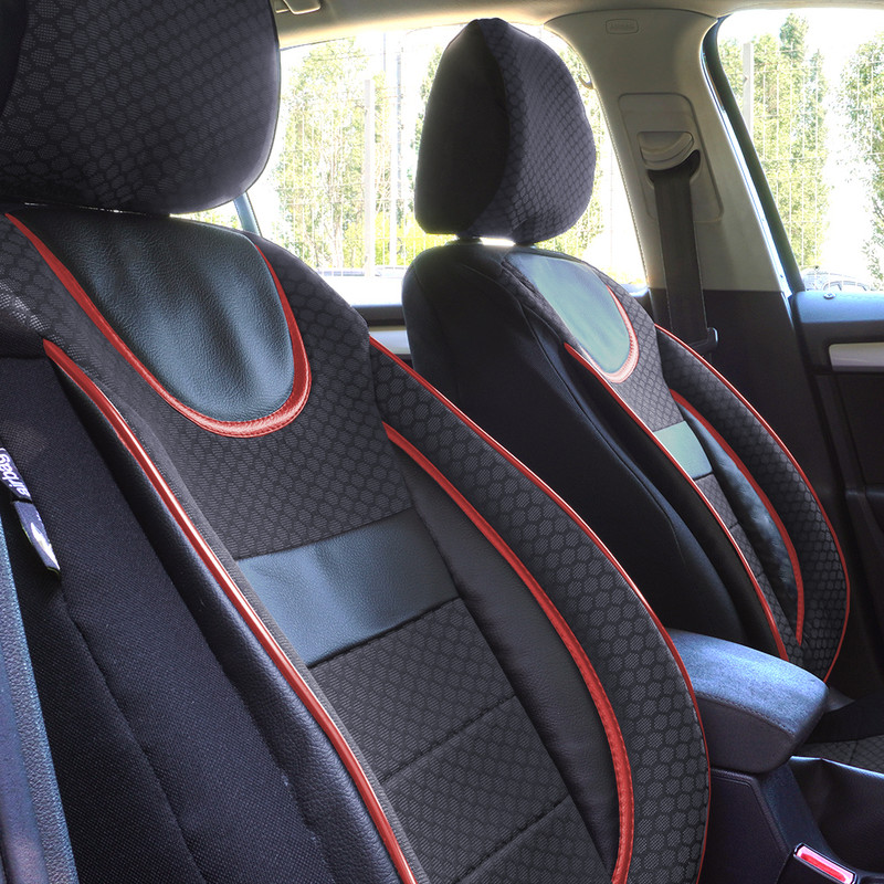 Set Huse Scaun Dynamic Negru