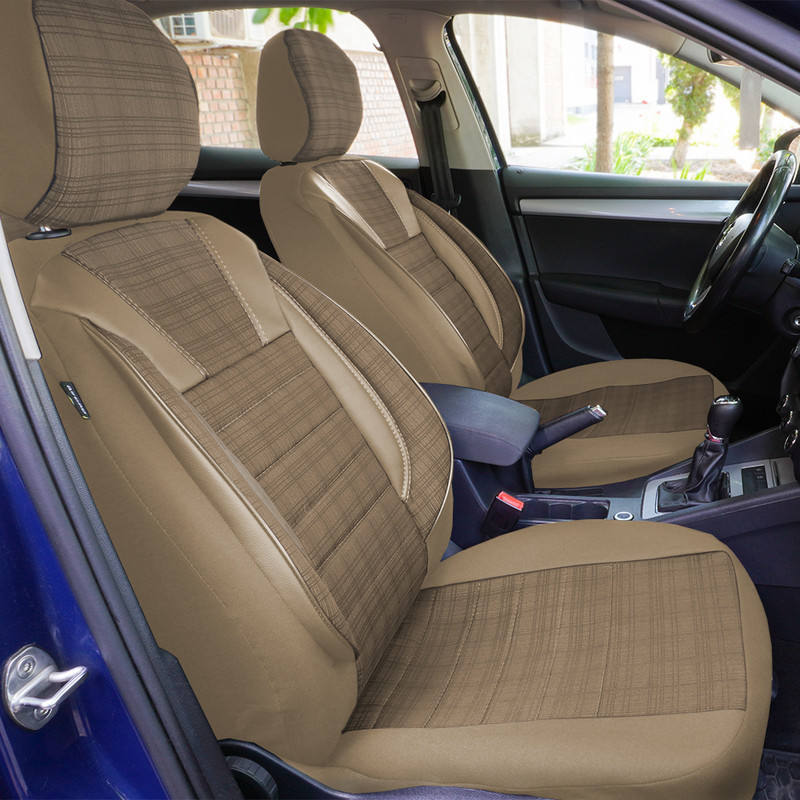 Set Huse Scaun Luxury Bej