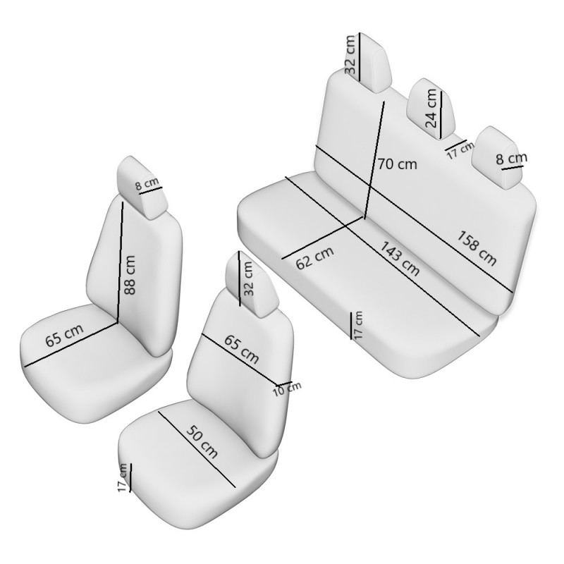 Set Huse Scaun Premium Lux Gri Umb2