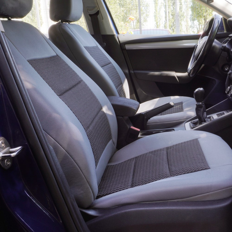 Set Huse Scaun Premium Lux Gri Umb3