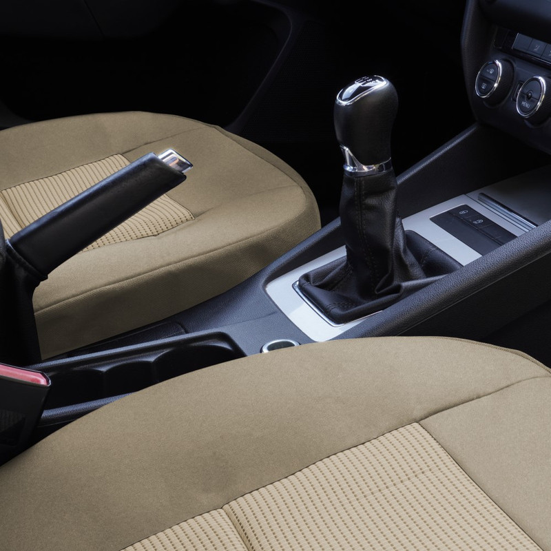 Set Huse Scaun Premium Lux - Bej