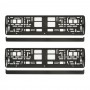 Suport Numar Inmatriculare Mega Drive Rigleta Tip 2 Set 2 Buc