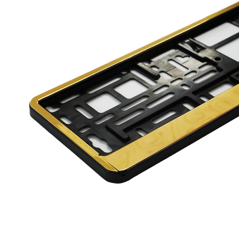 Suport Numar Inmatriculare Mega Drive Gold 1 Buc