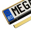 Suport Numar Inmatriculare Mega Drive Gold 1 Buc