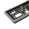 Suport Numar Inmatriculare Mega Drive Carbon Set 2 Buc