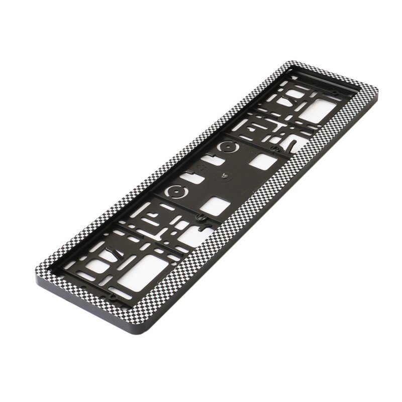 Suport Numar Inmatriculare Mega Drive Carbon Set 2 Buc