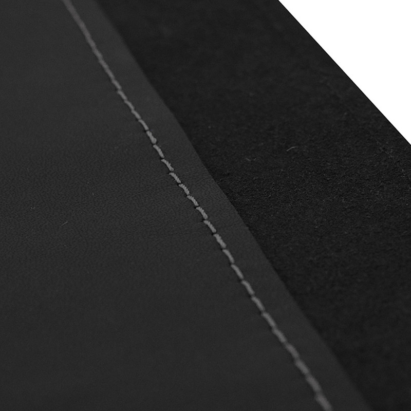 Husa Volan Cu Snur Piele Naturala Negru 42-43 Cm