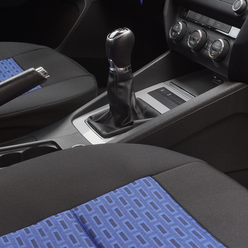 Set Huse Scaun Premium Lux - Albastru