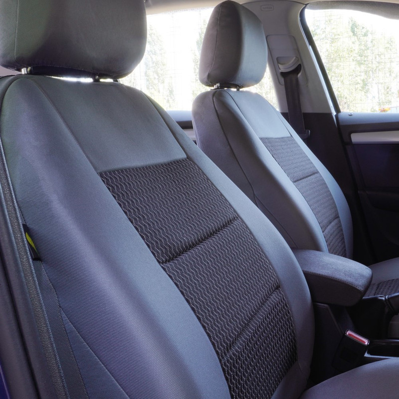 Set Huse Scaun Premium Lux Gri Umb1