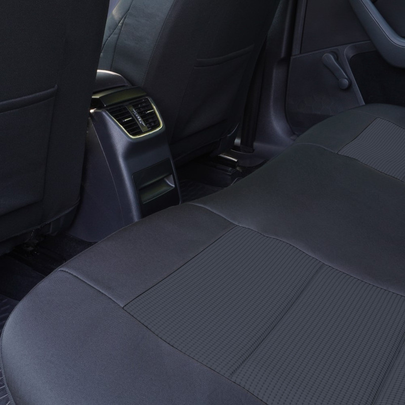 Set Huse Scaun Premium Lux Negru Umb1