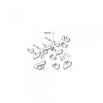 Curea Transmisie Cu Servo 1.2 16V