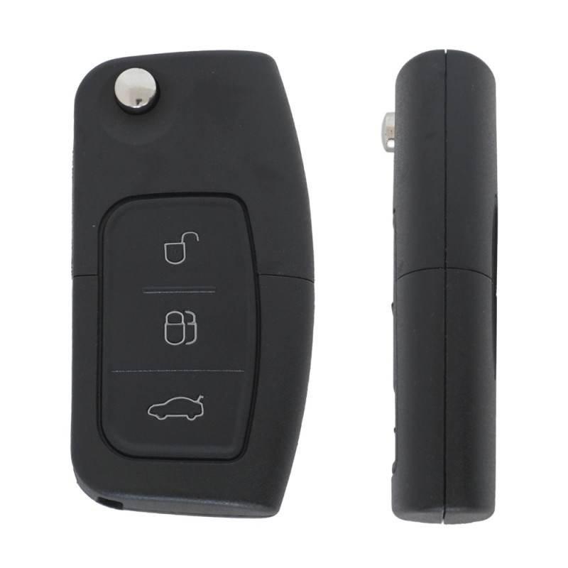 Carcasa Cheie Contact Pentru Ford Focus / Mondeo, 3 Butoane, Cu Cheie