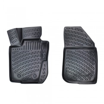 Set Covorase Auto Cauciuc Umbrella Pentru Dacia Logan I Sedan (Fata) 2004-2012