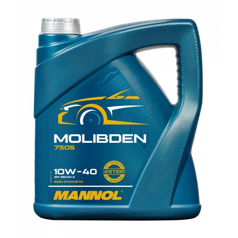Mannol Molibden Benzin 10W-40- 4 L