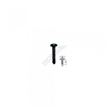 Surub Autoforant Negru 4.2X19 Set 100 Buc