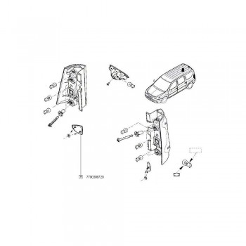 Catadioptru/ Dr. 7700308720