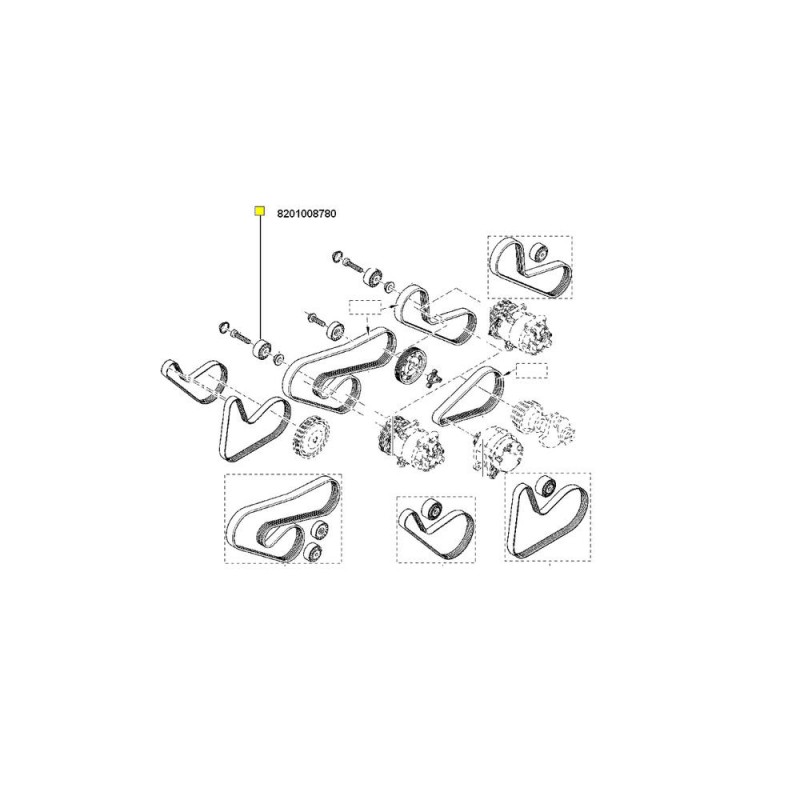 Intinzator Curea 8201008780