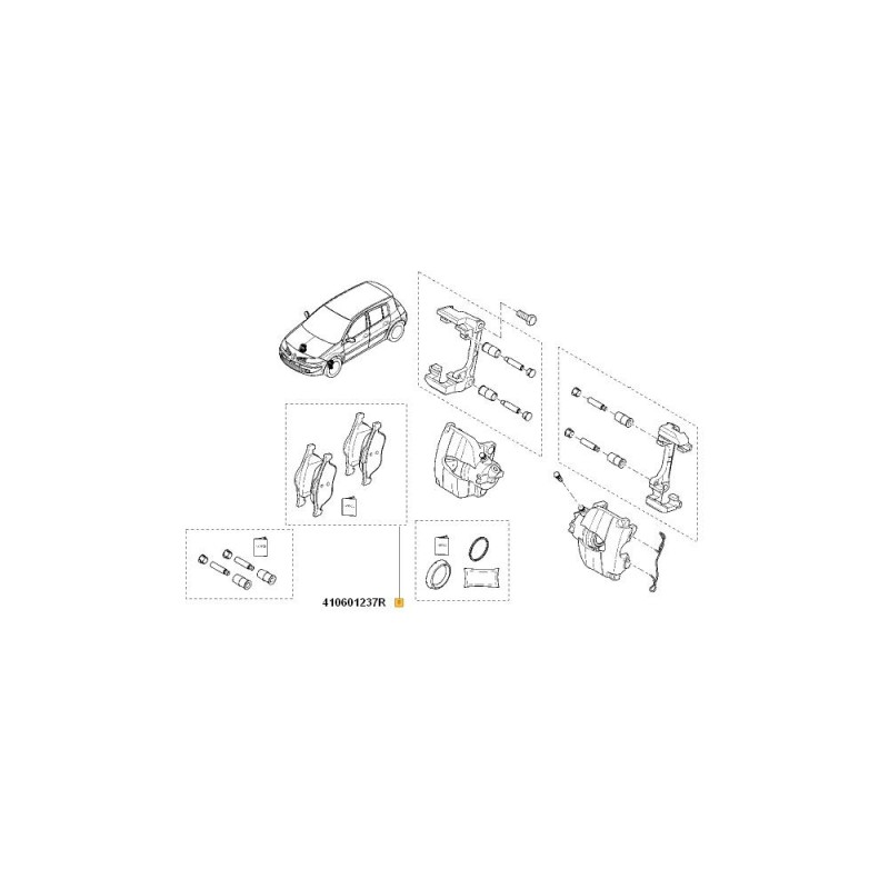 Set Placute Frana Fata 410601237R