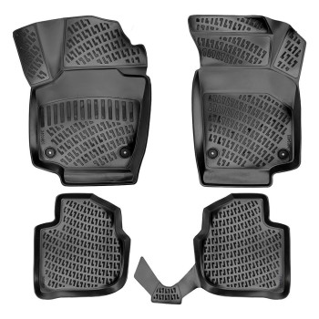 Set Covorase Auto Cauciuc Umbrella Pentru Skoda Rapid 2012-2022