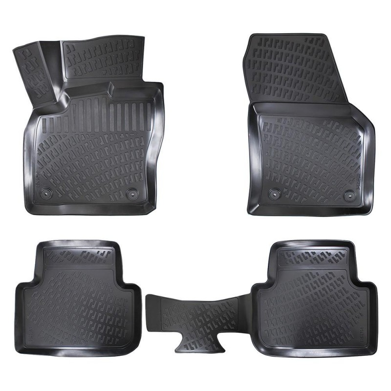 Set Covorase Auto Cauciuc Umbrella Pentru Vw Tiguan Ii (Ad) 2016-2019