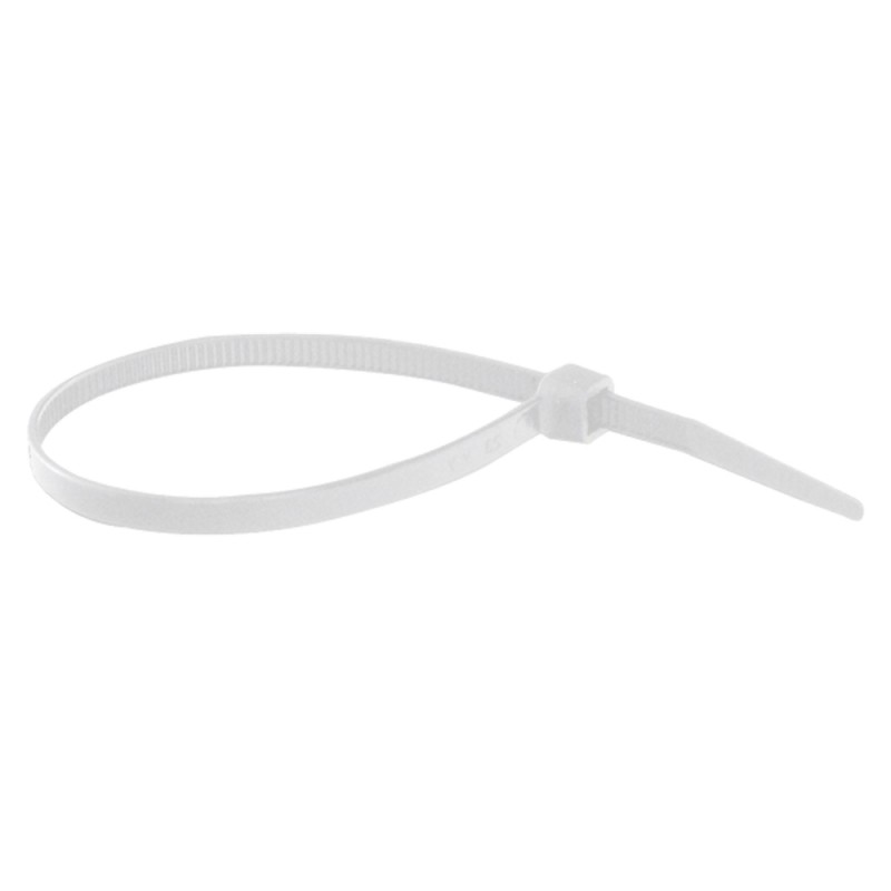 Coliere Nylon Albe Rezistente Uv 2.6X200Mm Set 100Buc - Norma