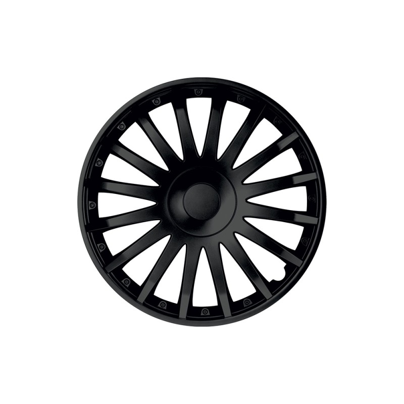 Set Capace Roti 15` Negre Crystal