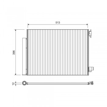 Radiator Aer Conditionat (Condensor) 814373